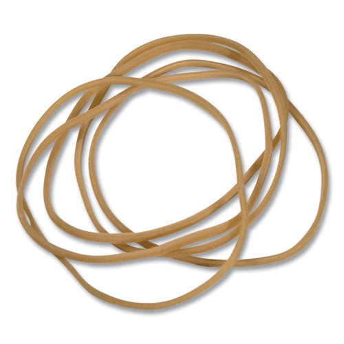 Rubber Bands, Size 18, 0.04" Gauge, Beige, 4 Oz Box, 400/pack