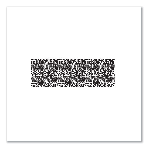 Security Stamp, Obscures Area 1.69 X 0.56, Black