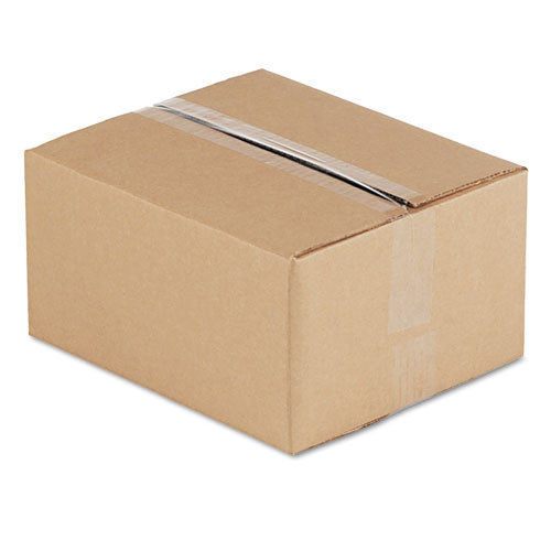 Fixed-depth Corrugated Shipping Boxes, Regular Slotted Container (rsc), 10" X 12" X 6", Brown Kraft, 25/bundle