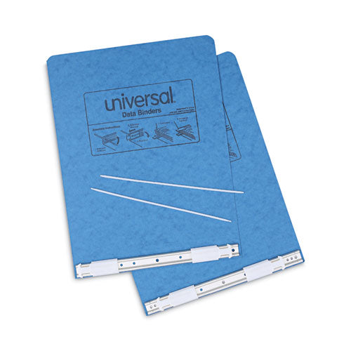 Pressboard Hanging Binder, 2 Posts, 6" Capacity, 9.5 X 11, Light Blue