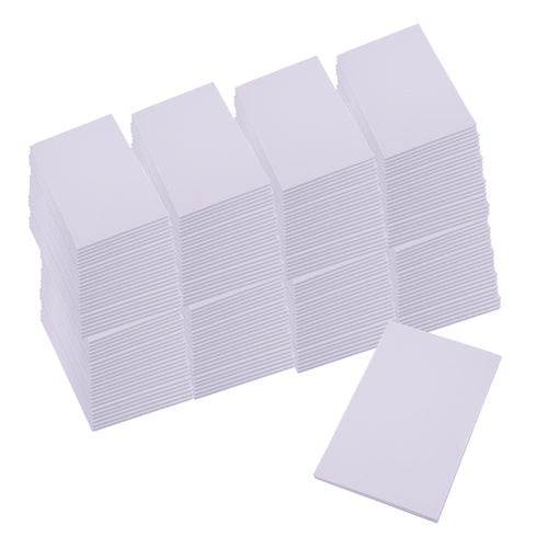 Scratch Pad Value Pack, Unruled, 3 X 5, White, 100 Sheets, 180/carton