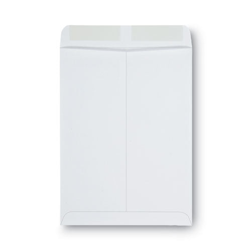 Catalog Envelope, 28 Lb Bond Weight Paper, #10 1/2, Square Flap, Gummed Closure, 9 X 12, White, 100/box