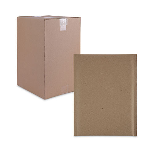 Natural Self-seal Cushioned Mailer, #0, Barrier Bubble Air Cell Cushion, Self-adhesive Closure, 6 X 10, Kraft, 200/carton