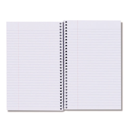 Wirebound Notebook, 3-subject, Medium/college Rule, Black Cover, (120) 9.5 X 6 Sheets