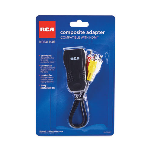 Rca Composite Adapter, Black