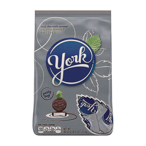 Peppermint Patties, Peppermint/dark Chocolate Minatures, 35.2 Oz Bag