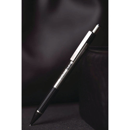 M-301 Mechanical Pencil, 0.5 Mm, Hb (#2), Black Lead, Silver/black Barrel, 2/pack