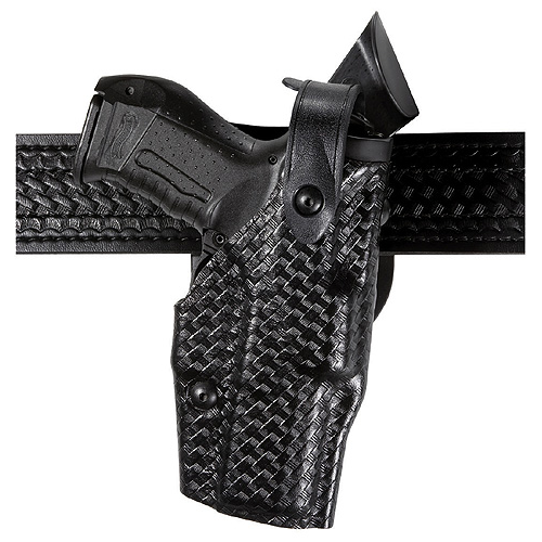 Model 6360 ALS/SLS Mid-Ride, Level III Retention Duty Holster for Sig Sauer P320 w/ Light