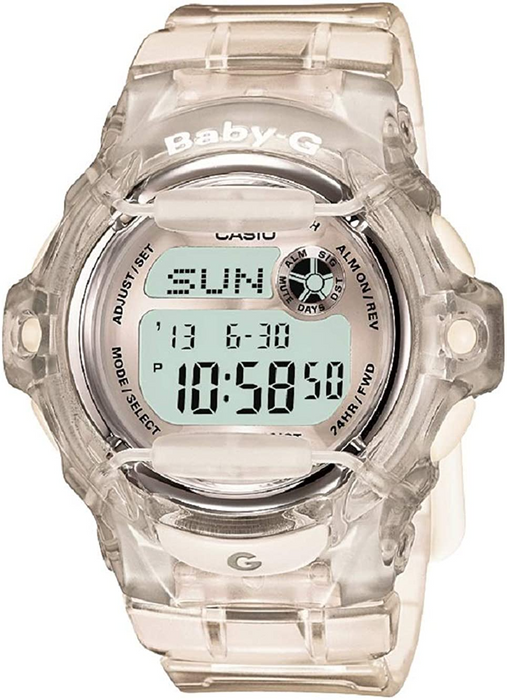 Baby-G Digital Watch w/ Translucent Strap