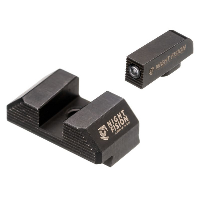 Optics Ready Stealth Night Sight Set for Glock 19/17/45/23 w/ Holosun SCS