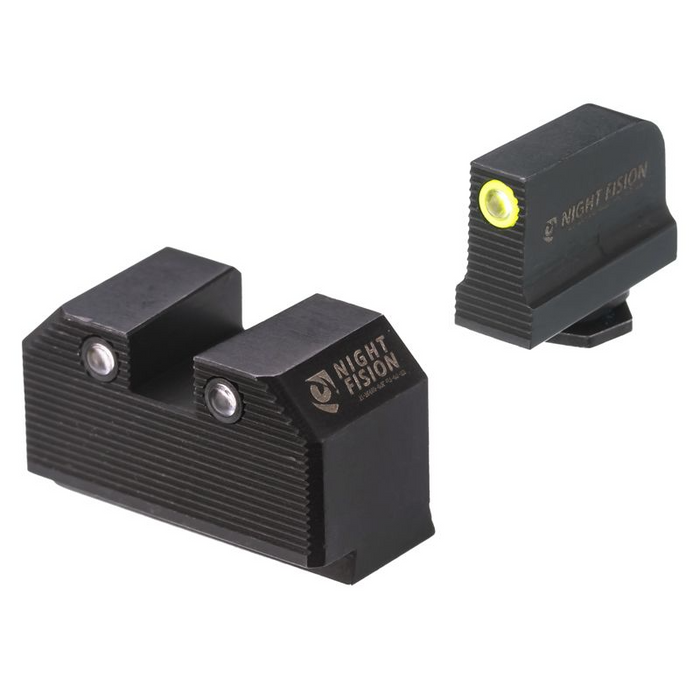 Optics Ready Stealth Lower 1/3rd Night Sight Set for Glock 17/19/34 w/ RMR/507C/SRO/ACRO