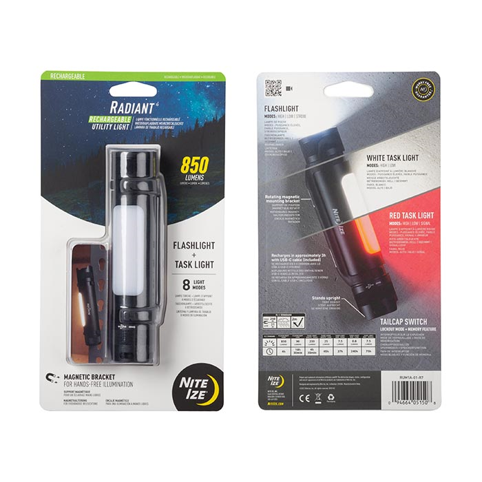 Radiant Rechargeable Utility Light