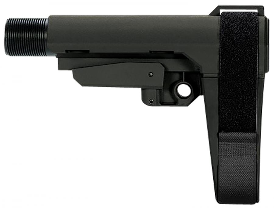 Sba3 Stealth Gray, 5-position Adjustable