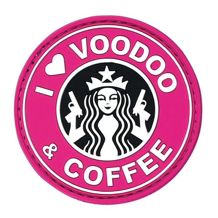 I Love Voodoo & Coffee Patch