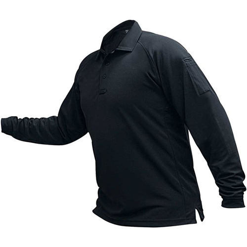 Vertx Coldblack Men's Long Sleeve Polo