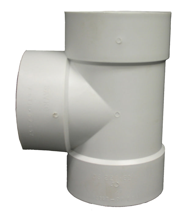 ADS 3000 Series 36-1083TW Pipe Tee, 4 in, HDPE