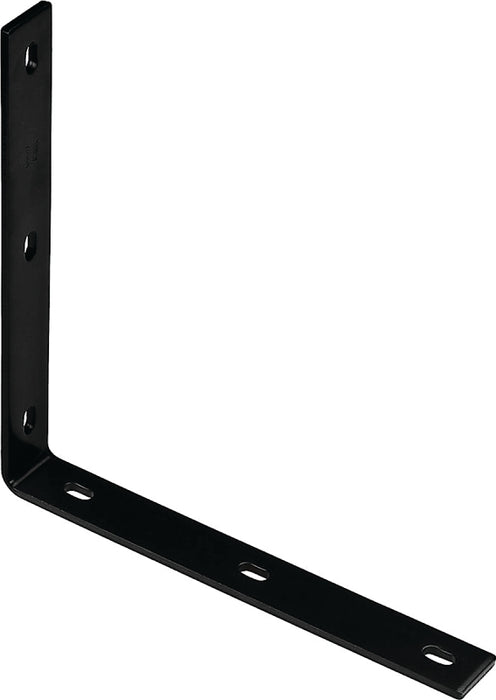 National Hardware 1151BC Series N351-469 Corner Brace, 12-1/4 in L, 1-1/2 in W, 12-1/4 in H, Steel, Powder-Coated