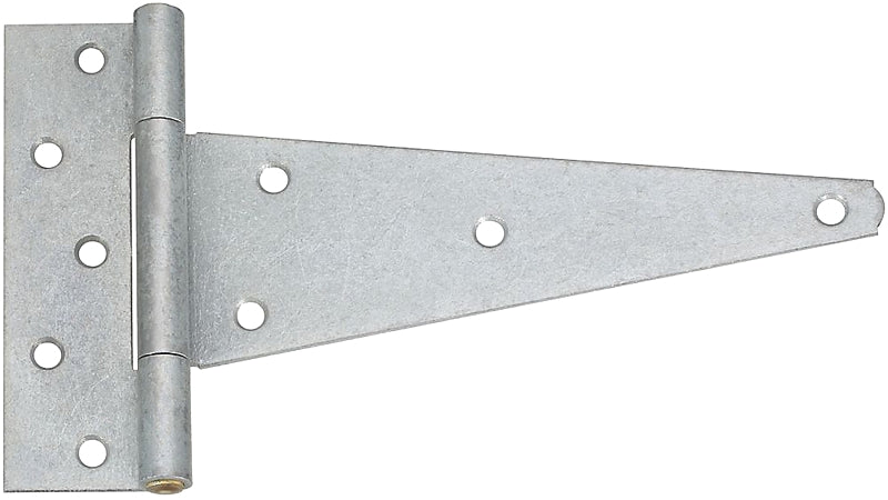 National Hardware N129-270 Extra Heavy-Duty Tee Hinge, Galvanized Steel, Tight Pin, 70 lb