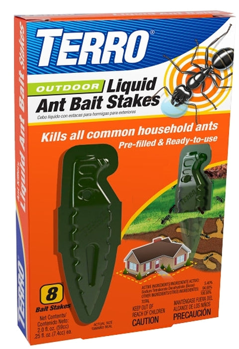 Terro T1813 Ant Bait Stake, Liquid, 1.4 oz