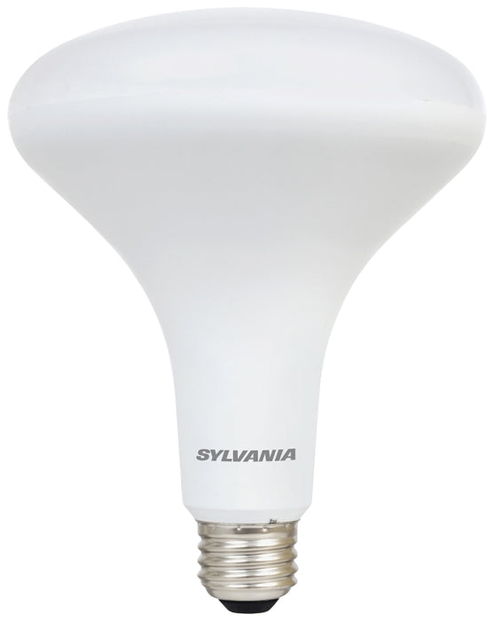 Sylvania 79624 LED Bulb, Flood/Spotlight, BR40 Lamp, 85 W Equivalent, E26 Lamp Base, Dimmable, Frosted