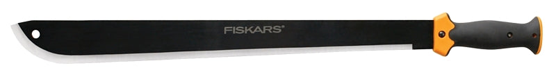 Fiskars 370780-1005 Machete, 22 in Blade, Steel Blade, Straight Edge Blade, Polypropylene Handle