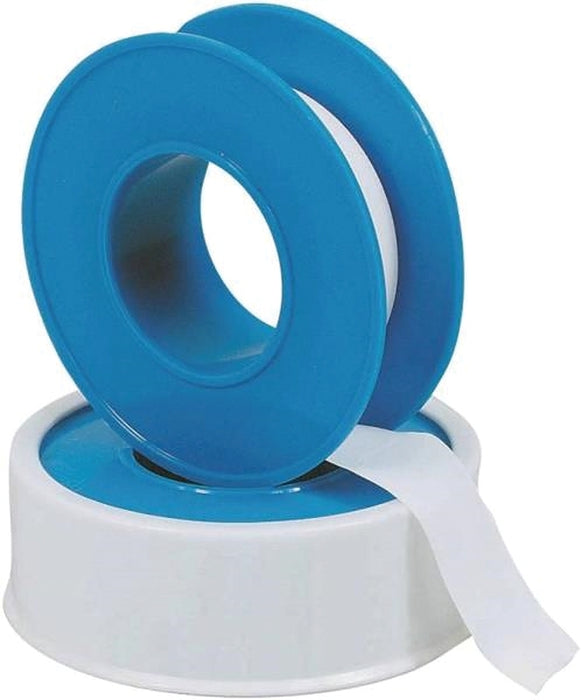 Harvey 17400-24 Thread Seal Tape, 520 in L, 1 in W, PTFE, Blue/White