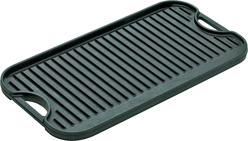 Lodge Pro-Grid LPGI3 Griddle, Iron, Black