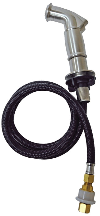 Danco 89215 Side-Spray and Hose, Plastic, Chrome