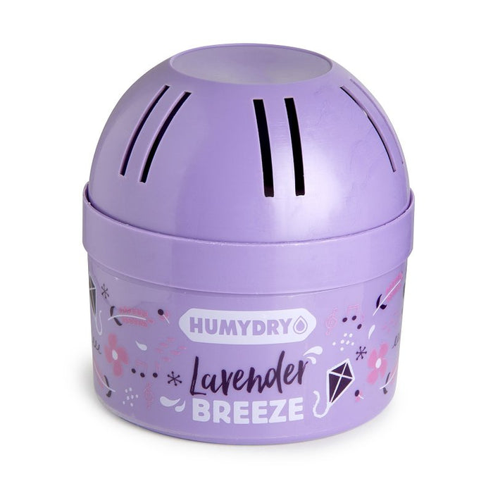 Humydry USA44127C12 Mini Moisture Absorber and Air Freshener, 2.6 oz, Lavender, White, 100 sq-ft Coverage Area