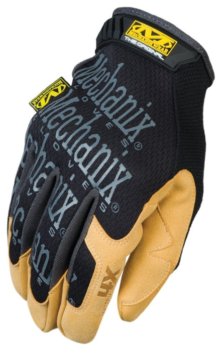 Mechanix Wear MG4X-75-011 Work Gloves, Men's, XL, 11 in L, Straight Thumb, Hook and Loop Cuff, Synthetic Leather