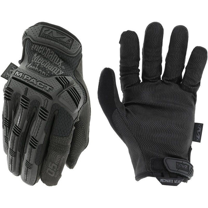 Mechanix Wear M-Pact Series MPSD-55-009 Tactical Gloves, M, Full, Sweat Wipe Thumb, Hook and Loop Cuff, Covert