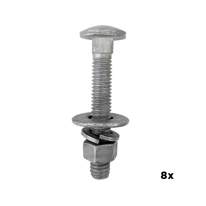 NUT&LOCK&BOLT KIT 3/8X1-1/2IN