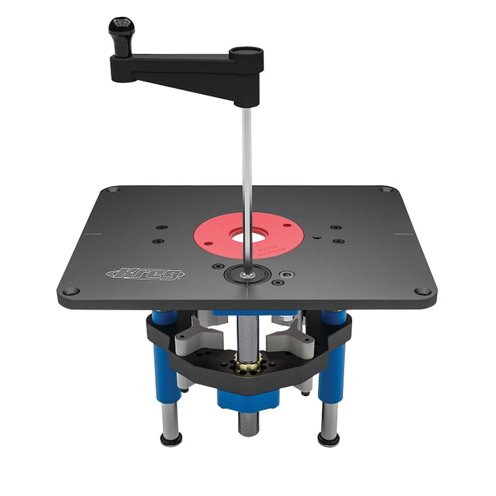 Kreg PRS5000 Precision Router Lift, Aluminum/Polymer/Steel, For: All Kreg Router Tables and Many Competitive Brands