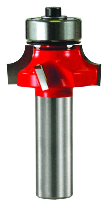 Freud 34-120 Router Bit, 1-1/4 in Dia Cutter, 2-1/2 in OAL, 1/2 in Dia Shank, 4-Cutter, Carbide