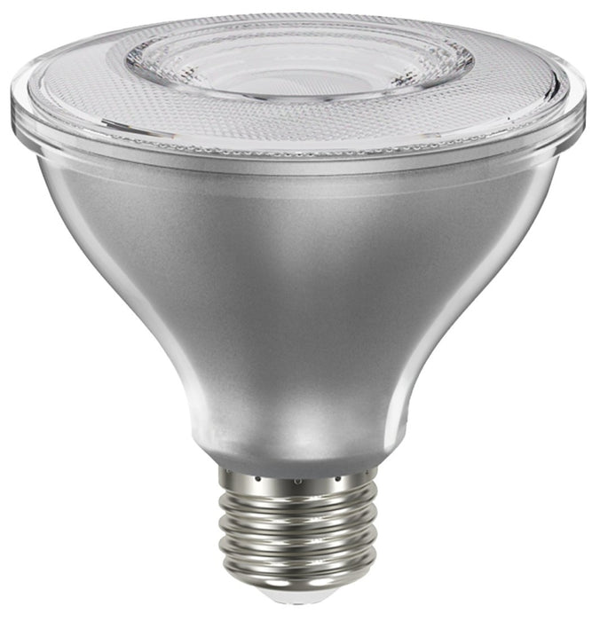 Sylvania 40915 Natural LED Bulb, Spotlight, PAR30 Lamp, E26 Lamp Base, Dimmable, Clear, Daylight Light