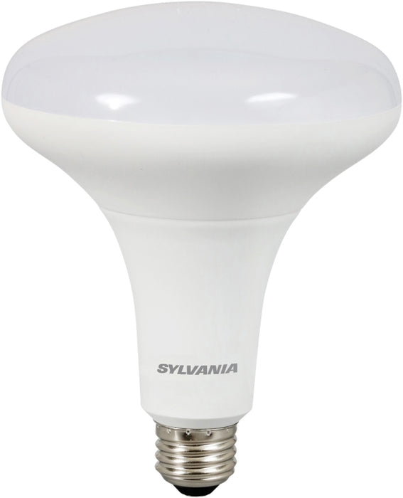 Sylvania 40787 Natural LED Bulb, Spotlight, BR40 Lamp, 85 W Equivalent, E26 Lamp Base, Dimmable, Frosted, Daylight Light