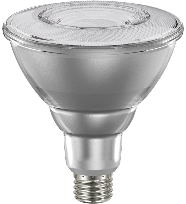 Sylvania 40900 Natural LED Bulb, Spotlight, PAR38 Lamp, E26 Lamp Base, Dimmable, Clear, Daylight Light