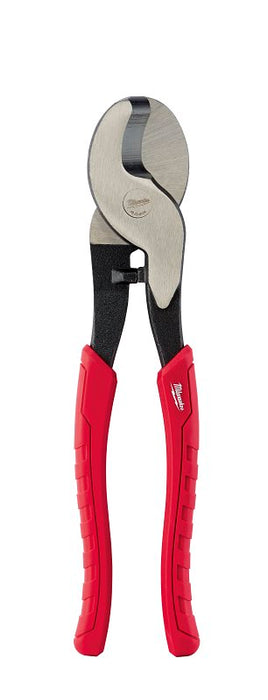 Milwaukee 48-22-6104 Cable Cutting Plier, 2/0, 4/0 Cutting Capacity, 9.49 in OAL, Curved Ergonomic Handle