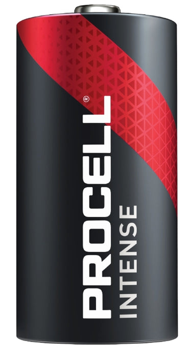 Procell Intense Series PX1400 High-Performance Battery, 1.5 V Battery, 7933 mAh, C Battery, Alkaline, Manganese Dioxide