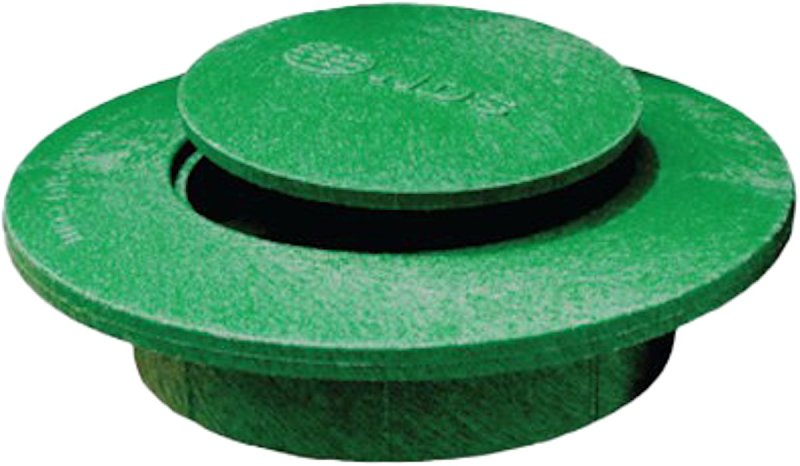 NDS 420C Pop-Up Drainage Emitter, Polypropylene, Green