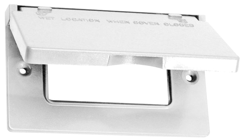 BWF 511HW-1 Cover, Metal, White, Powder-Coated