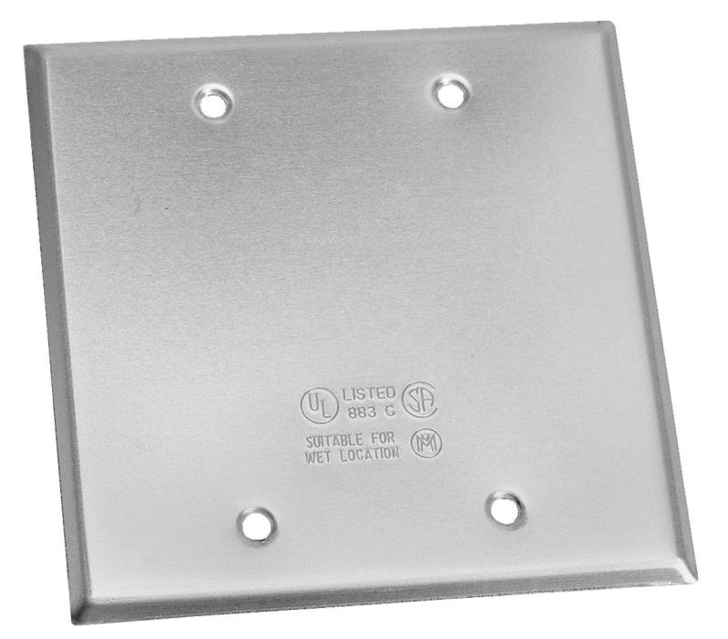 BWF 722-1 Cover, Steel, Gray, Powder-Coated