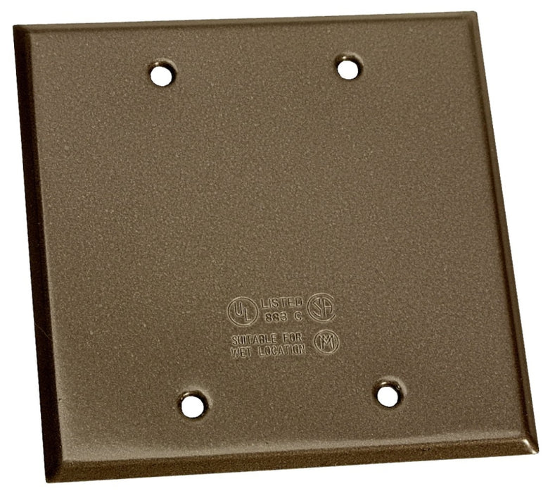 BWF 722AB-1 Cover, Steel, Bronze, Powder-Coated