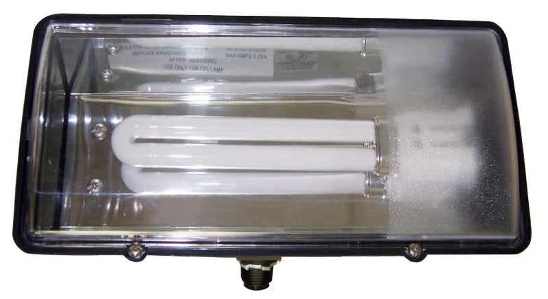 Teddico/Bwf PFL13 Flood Light, 120 V, 13 W, 1-Lamp, Fluorescent Lamp, Plastic Fixture