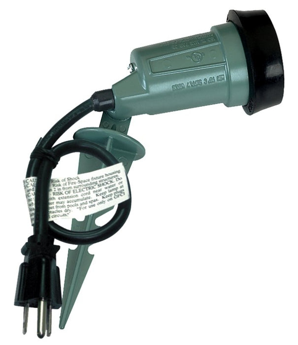 Teddico/Bwf SP-1G-24 Portable Spike Light, Green Fixture