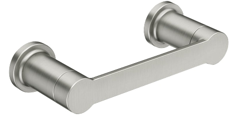 Moen Rinza Y1108BN Pivoting Paper Holder, Zinc, Brushed Nickel, Wall Mounting