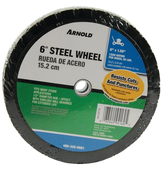 Arnold 490-320-0001 Tread Wheel, Steel