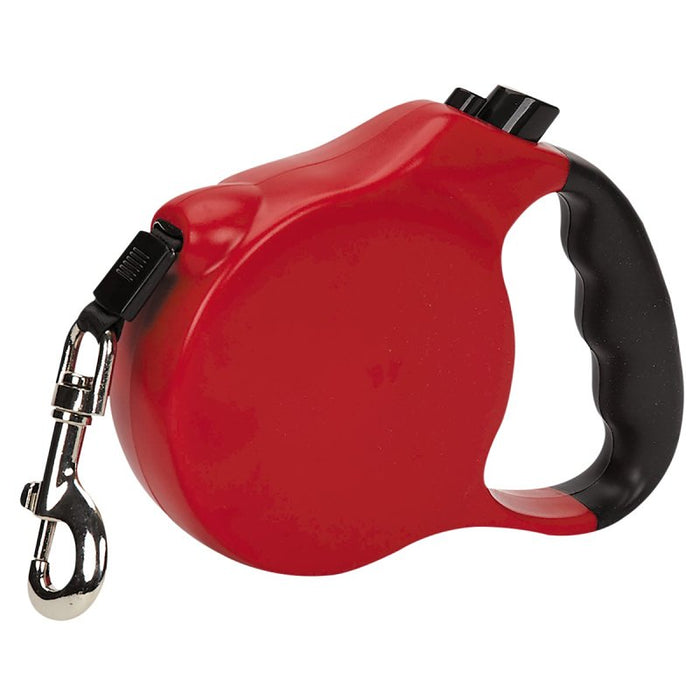 Casual Canine 11613 20 83 Belt Retractable Lead, 20 ft L, Red, Fastening Method: Snap Hook, XL Breed