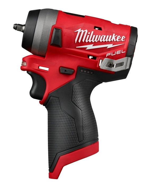 Milwaukee 2552-20 Impact Wrench, Tool Only, 12 V, 2.4 Ah, 1/4 in Drive, Straight Drive, 4300 ipm