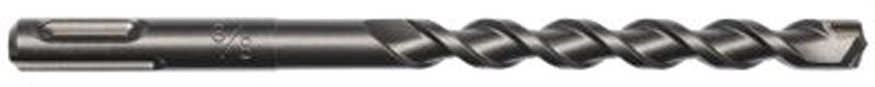 Irwin 322024 Hammer Drill Bit, 3/8 in Dia, 6 in OAL, Twist Flute, 1-Flute, 2 in Dia Shank, SDS Plus Shank